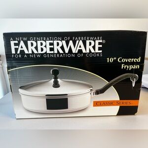 Farberware Classic Series 10" Covered Frypan - Stainless Steel